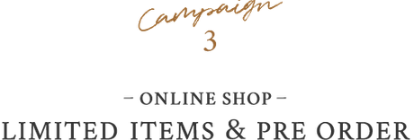 Campaign1 LIMITED ITEMS