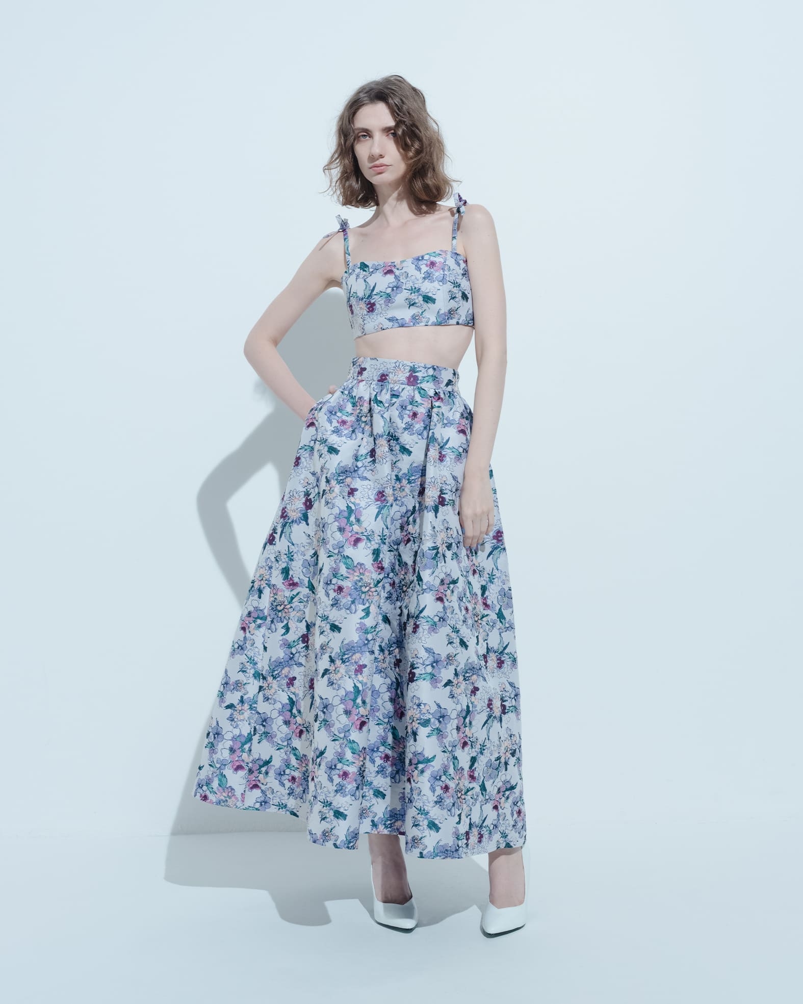 non　アルアバイル LOULOU WILLOUGHBY LOULOU WILLOUGHBY】ジップアップタックスカート