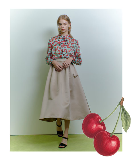 限定アイテム【LOULOU WILLOUGHBY】LISAチェリープリントシリーズ