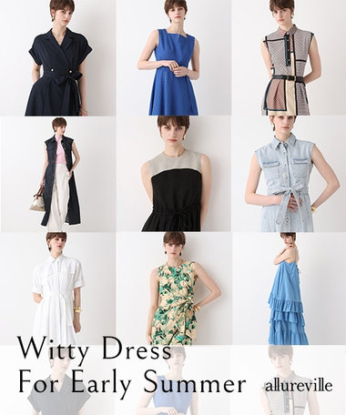 【allureville】Witty Dress for Early Summer