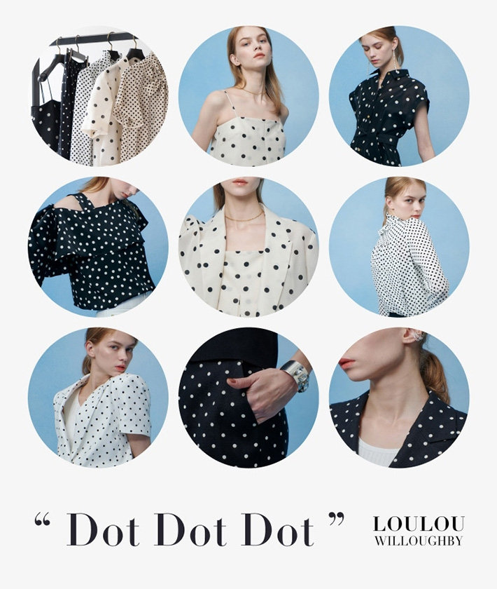 【LOULOU WILLOUGHBY】Dot Dot Dot