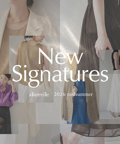 【allureville】New Signatures
