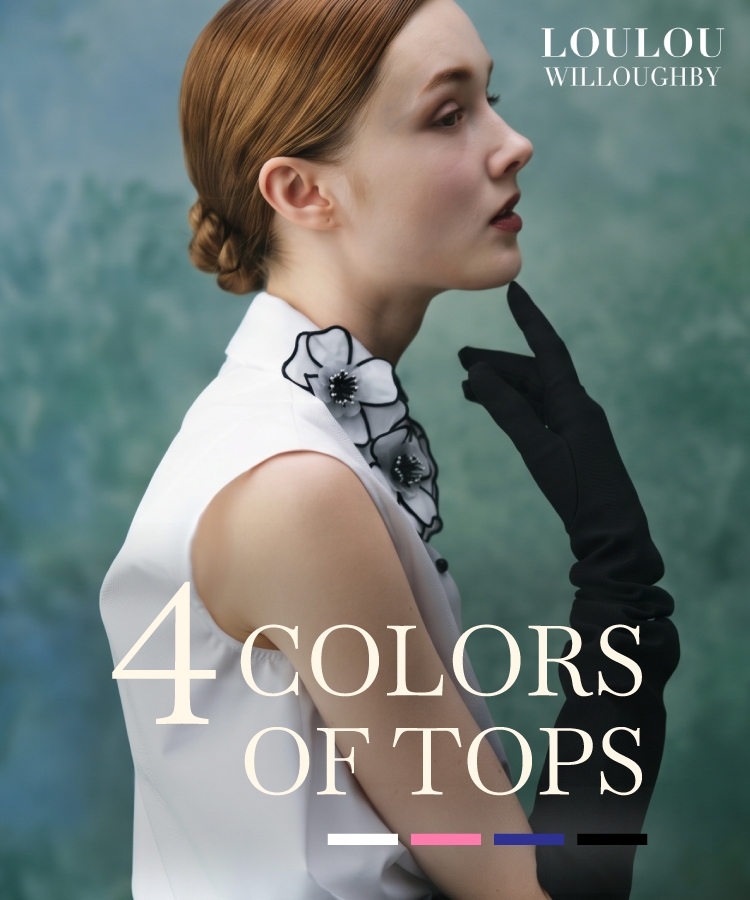 LOULOU WILLOUGHBY】4 COLORS OF TOPS|allureville OFFICIAL SITE