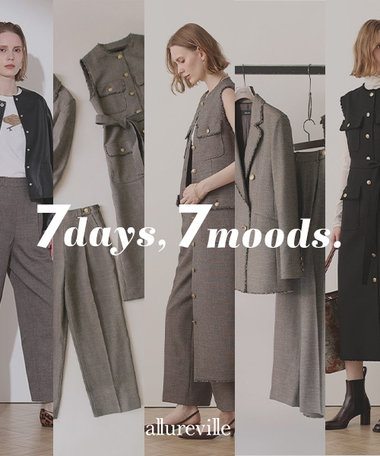 【allureville】7days,7moods.