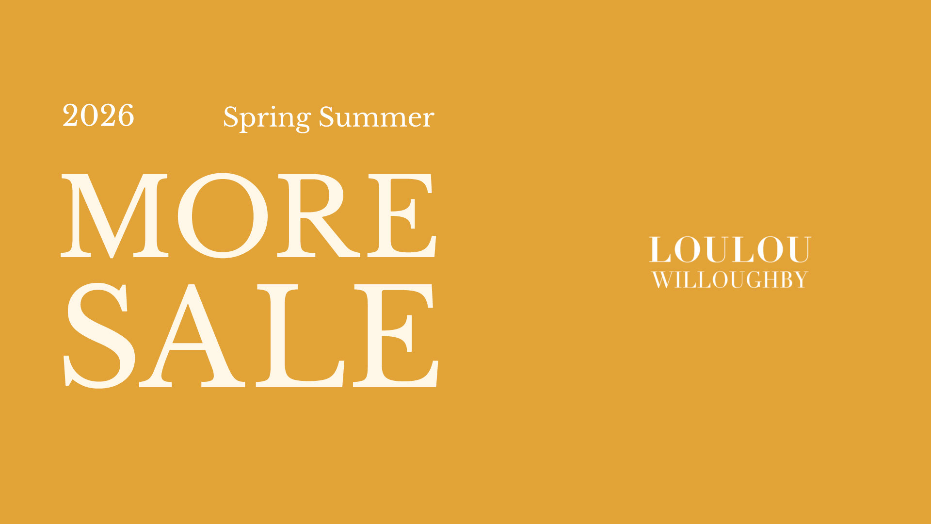 LOULOU WILLOUGHBY OFFICIAL SITE / ONLINE SHOP｜ルル・ウィルビー