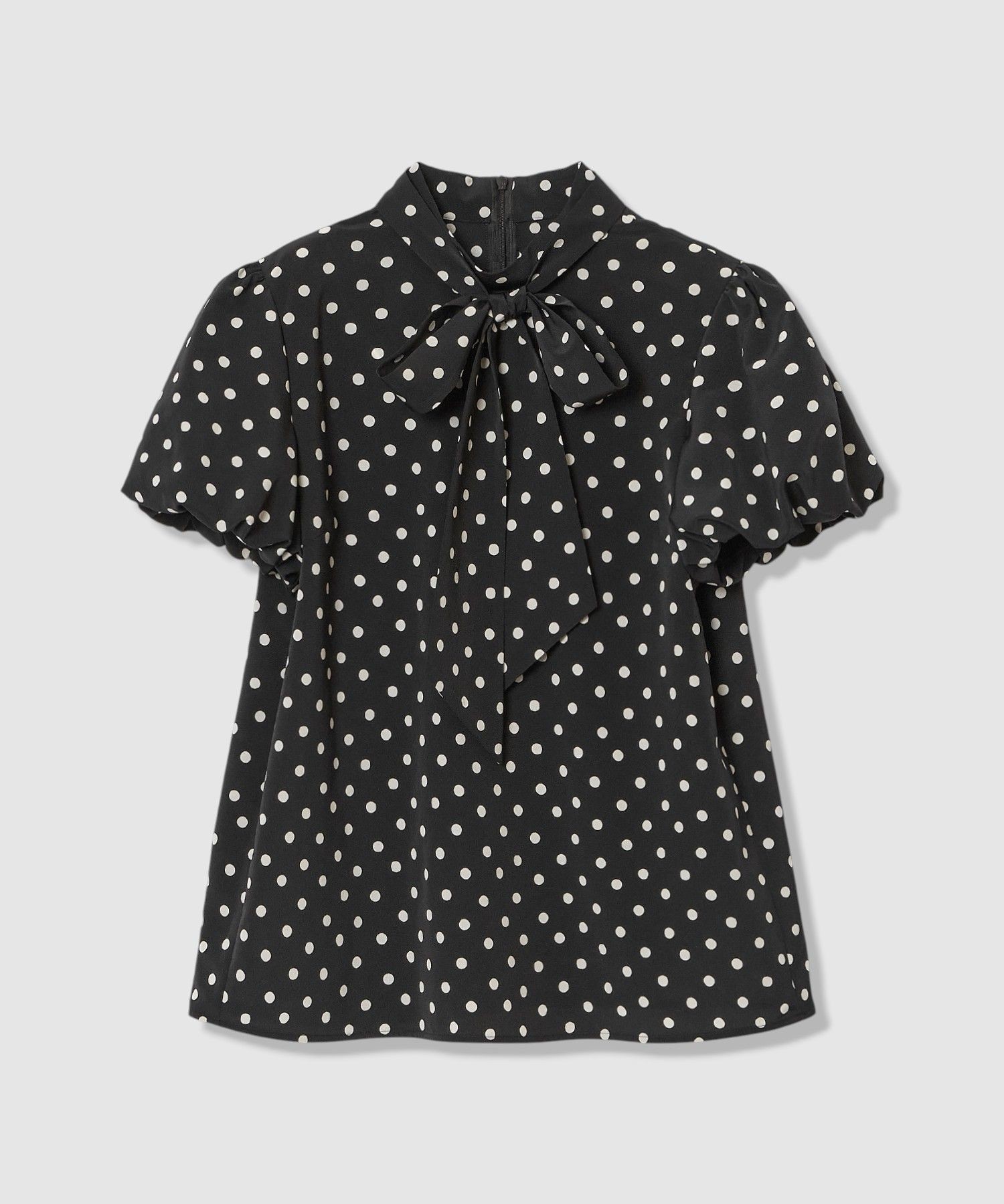 デシンドットリボンブラウス|allureville OFFICIAL SITE / ONLINE SHOP