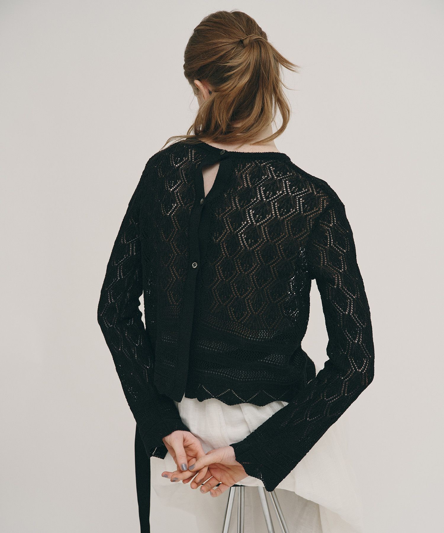 レースニットプルオーバー|allureville OFFICIAL SITE / ONLINE SHOP