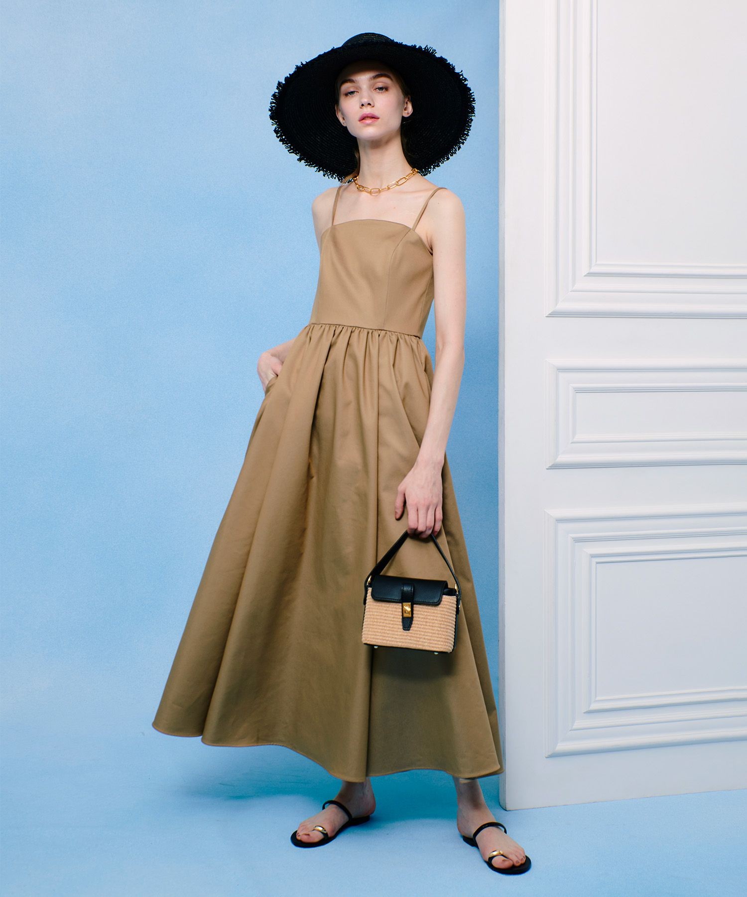 チュールスーツ地ワンピース | MUVEIL Online Shop