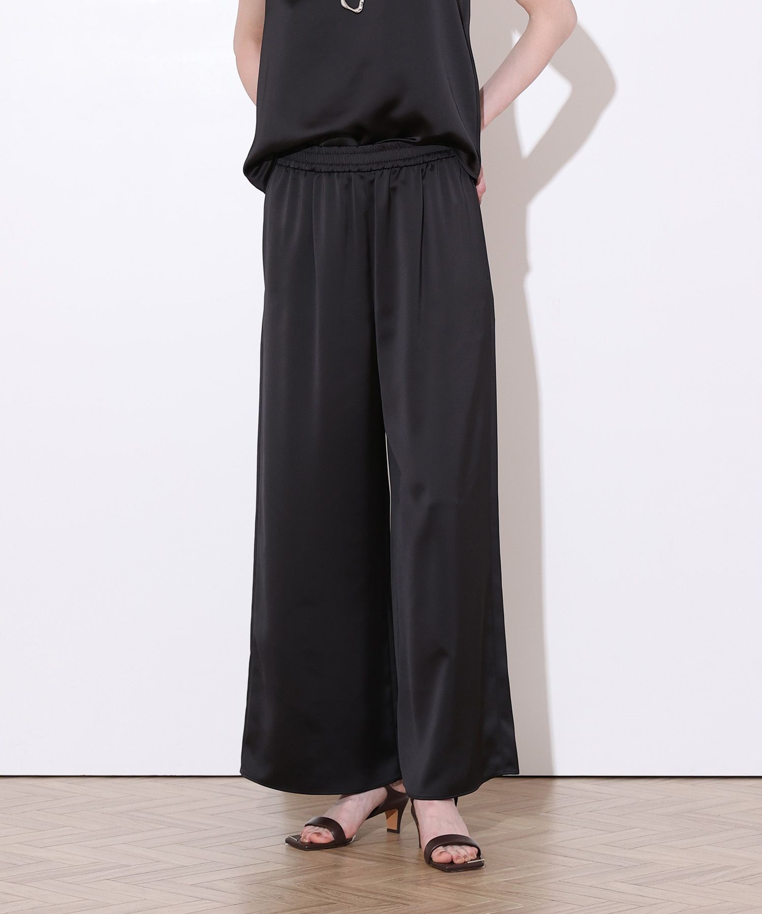 ◇サテンイージーパンツ|allureville OFFICIAL SITE / ONLINE SHOP