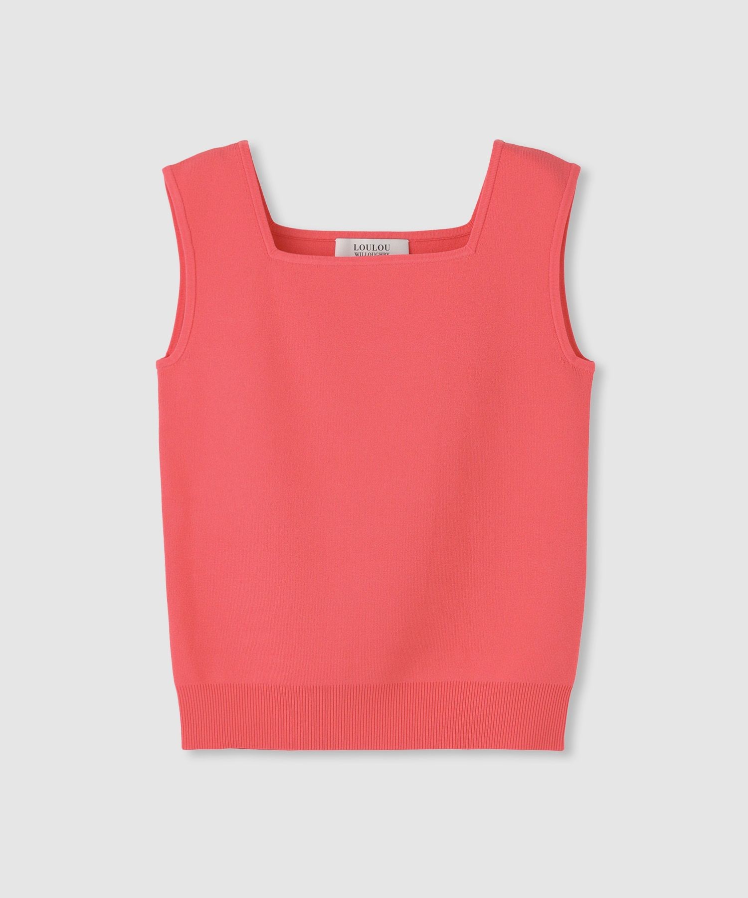 LOULOU WILLOUGHBY スクエア　タンクトップ ◇ スクエアタンク|allureville OFFICIAL SITE / ONLINE SHOP