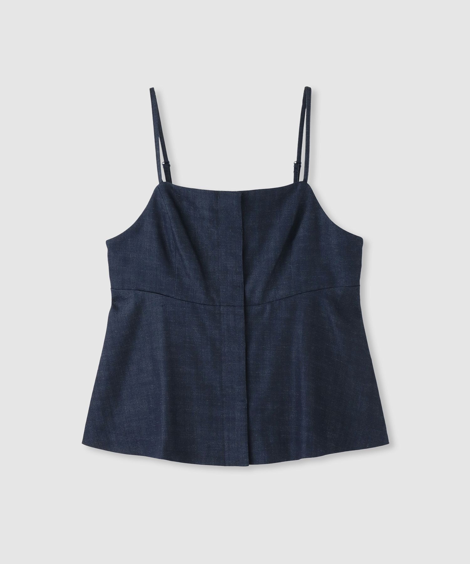 新品未使用　アルアバイル　24AW　デニムライクビスチェキャミ　2　Mサイズ trim_ofalv_item897ed7667a8311f