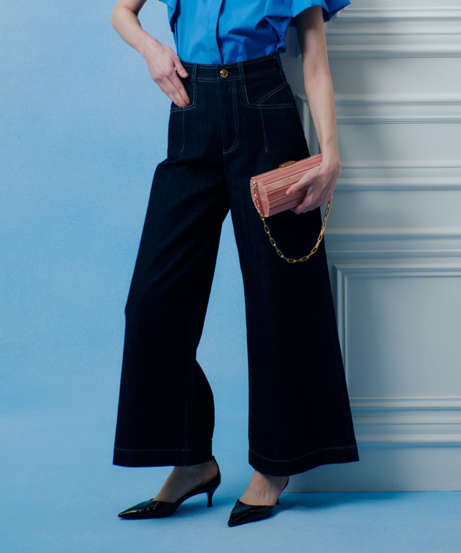 ◇デニムバギーパンツ|allureville OFFICIAL SITE / ONLINE SHOP