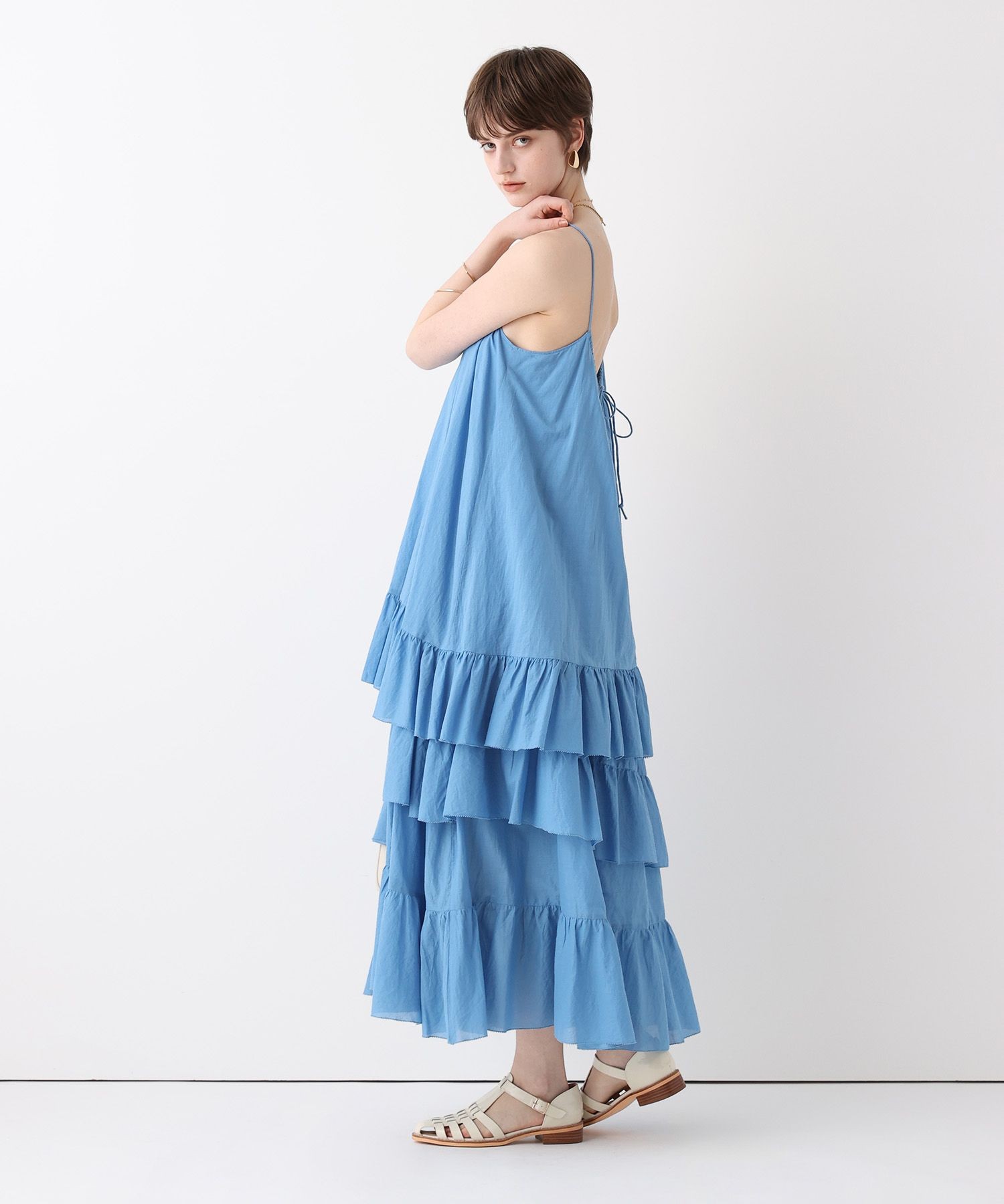 イレギュラーティアードキャミワンピース|allureville OFFICIAL SITE