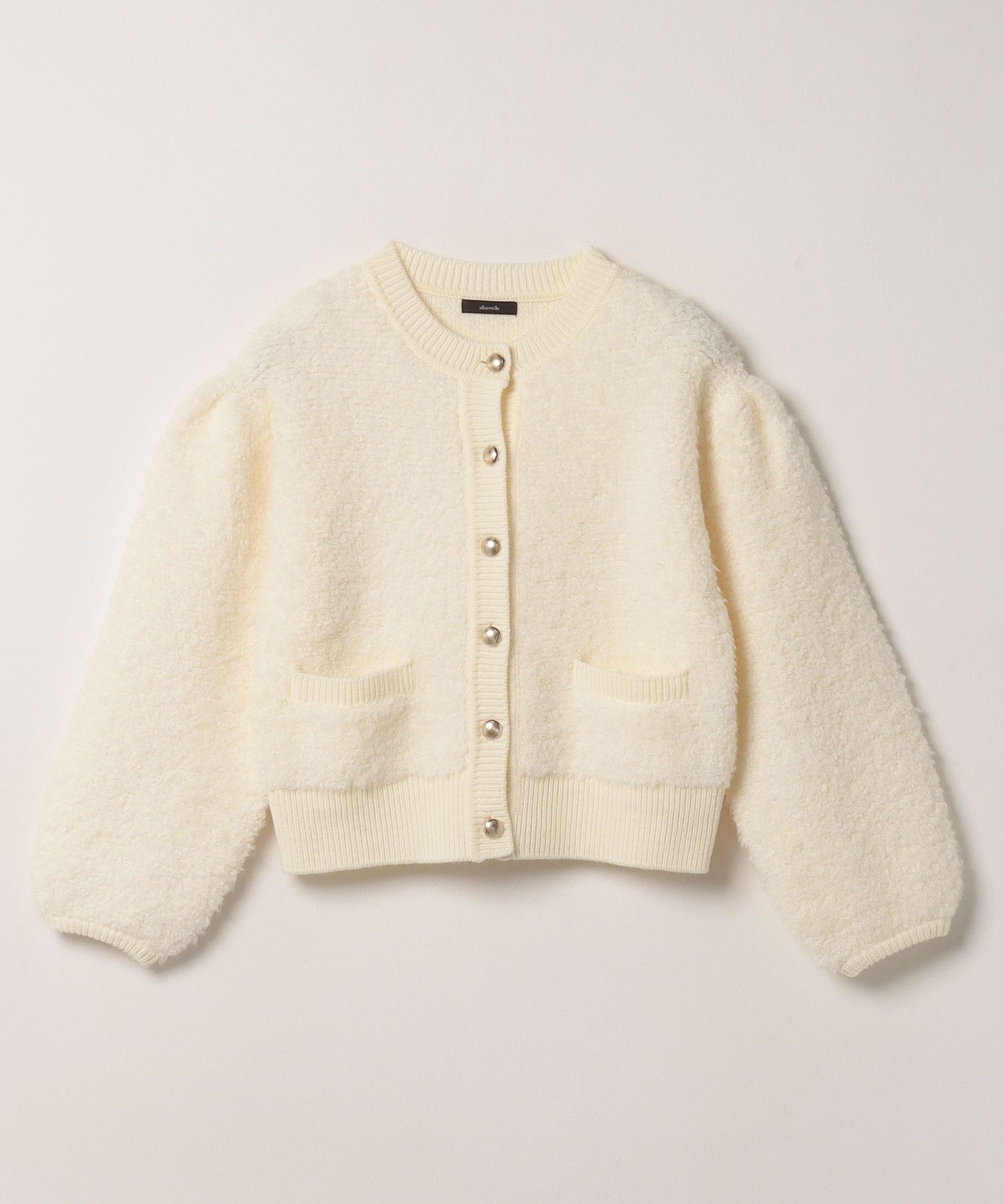 allureville（アルアバイル）の「ブライトナイロンペプラムブルゾン（ブルゾン）」 - WEAR