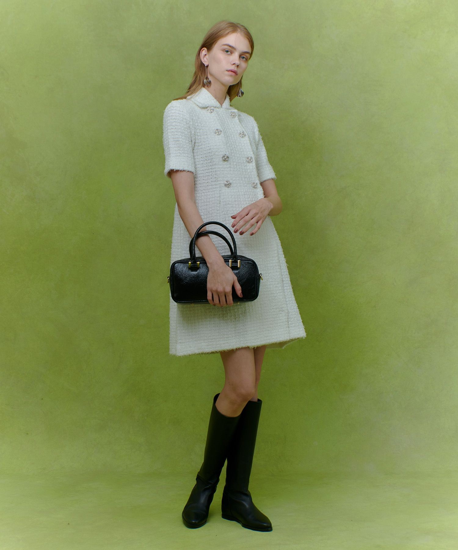 ニットツィードワンピース|allureville OFFICIAL SITE / ONLINE SHOP