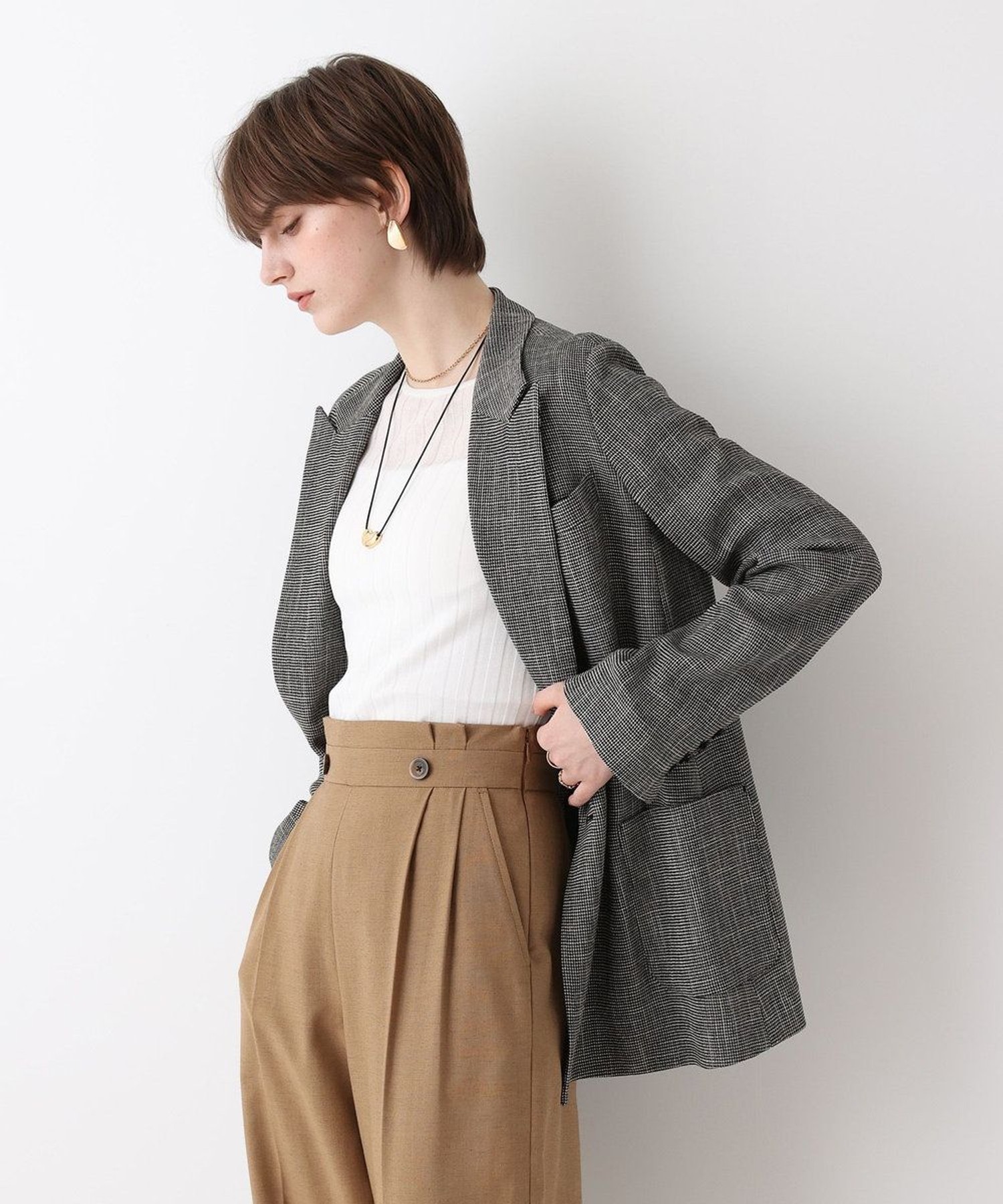 ◇トリッカーカラミダブルジャケット|allureville OFFICIAL SITE