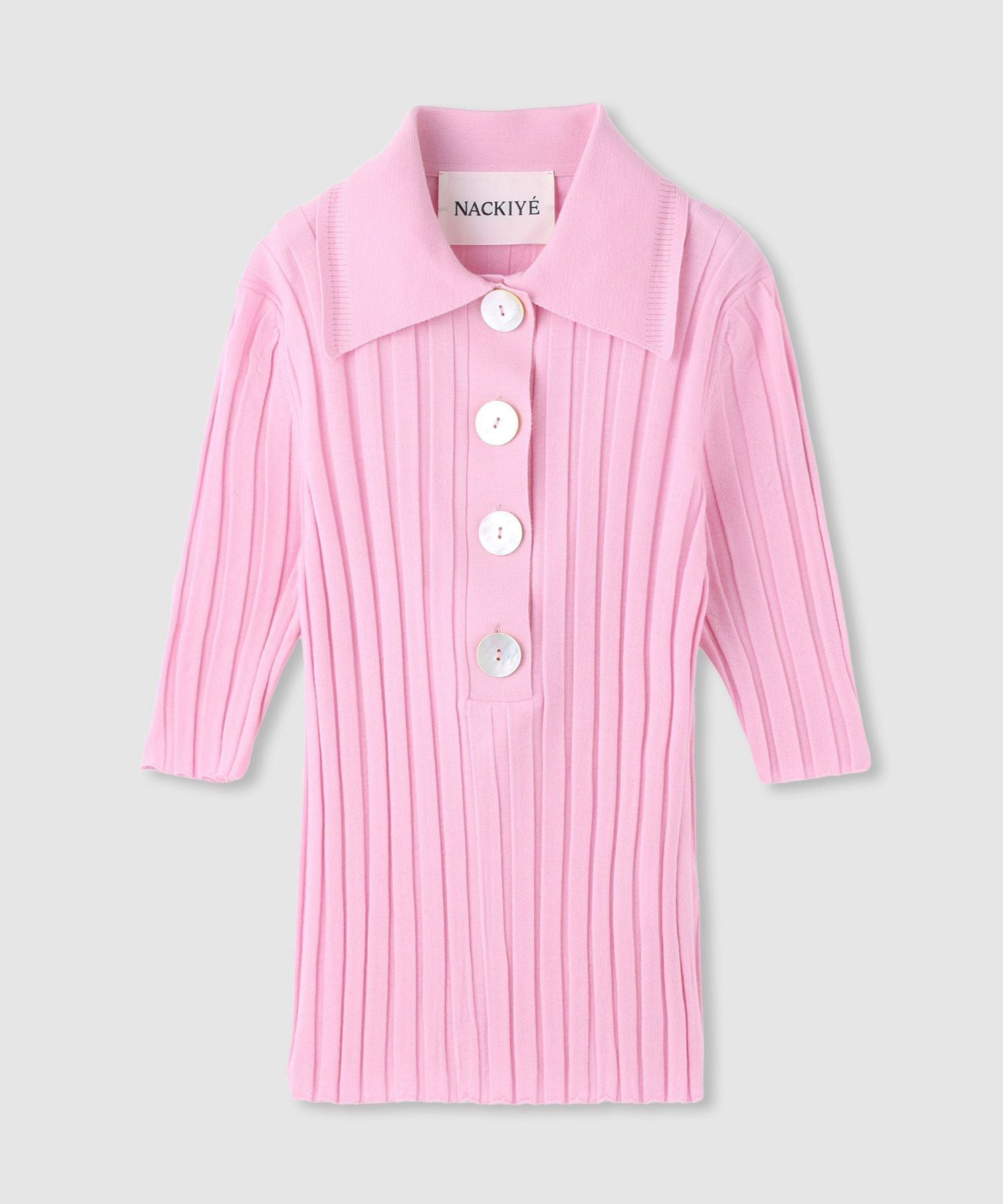 NACKIYE(ナキエ)】SUGARMAN POLO KNIT|allureville OFFICIAL SITE