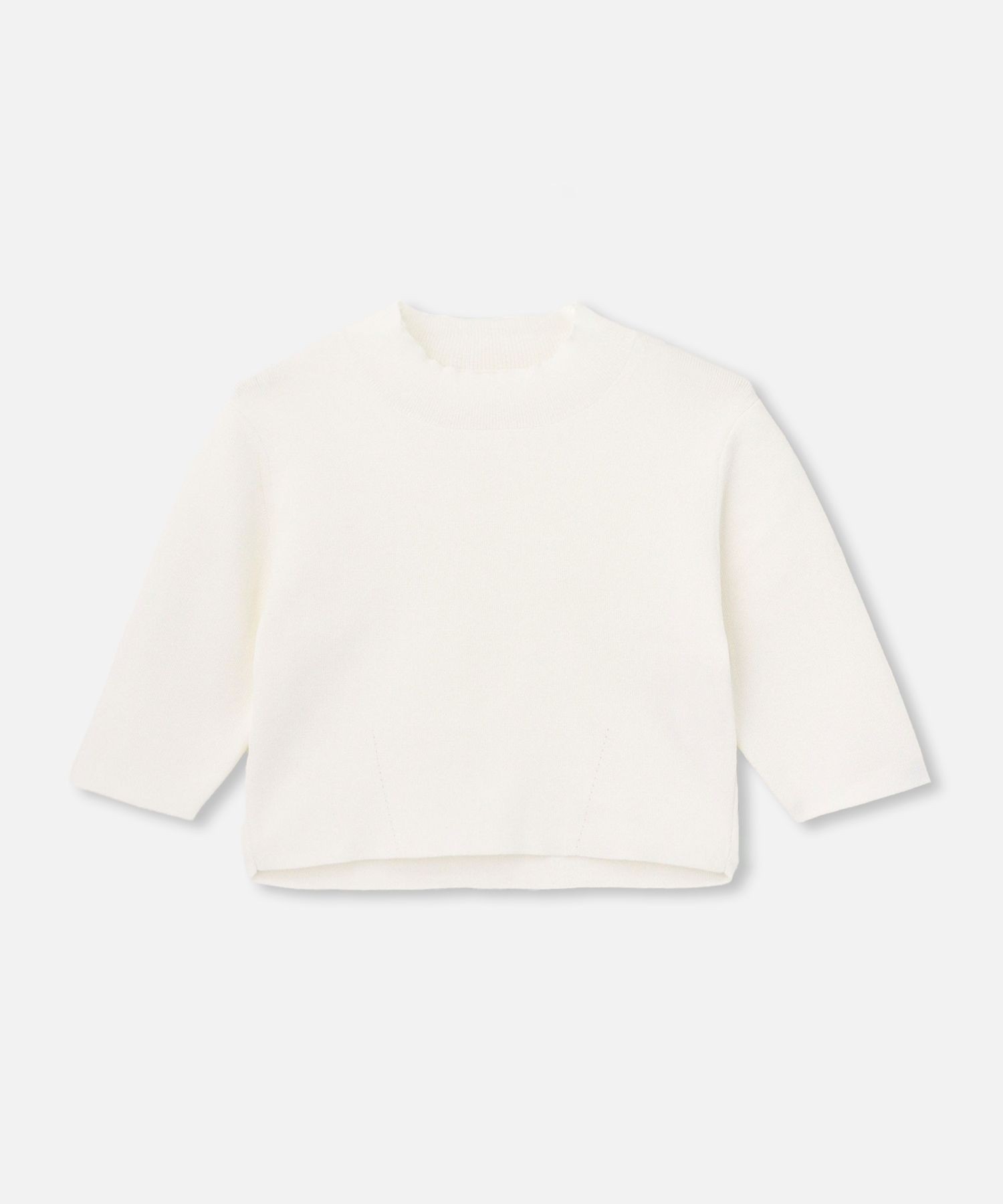 総針モックネック5分袖プルオーバー|allureville OFFICIAL SITE