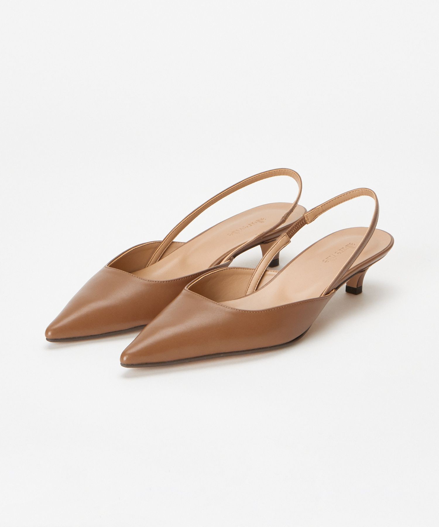 PIPPICHIC(ピッピシック)】CHRISTEL OPENTOE RIBBON PUMPS