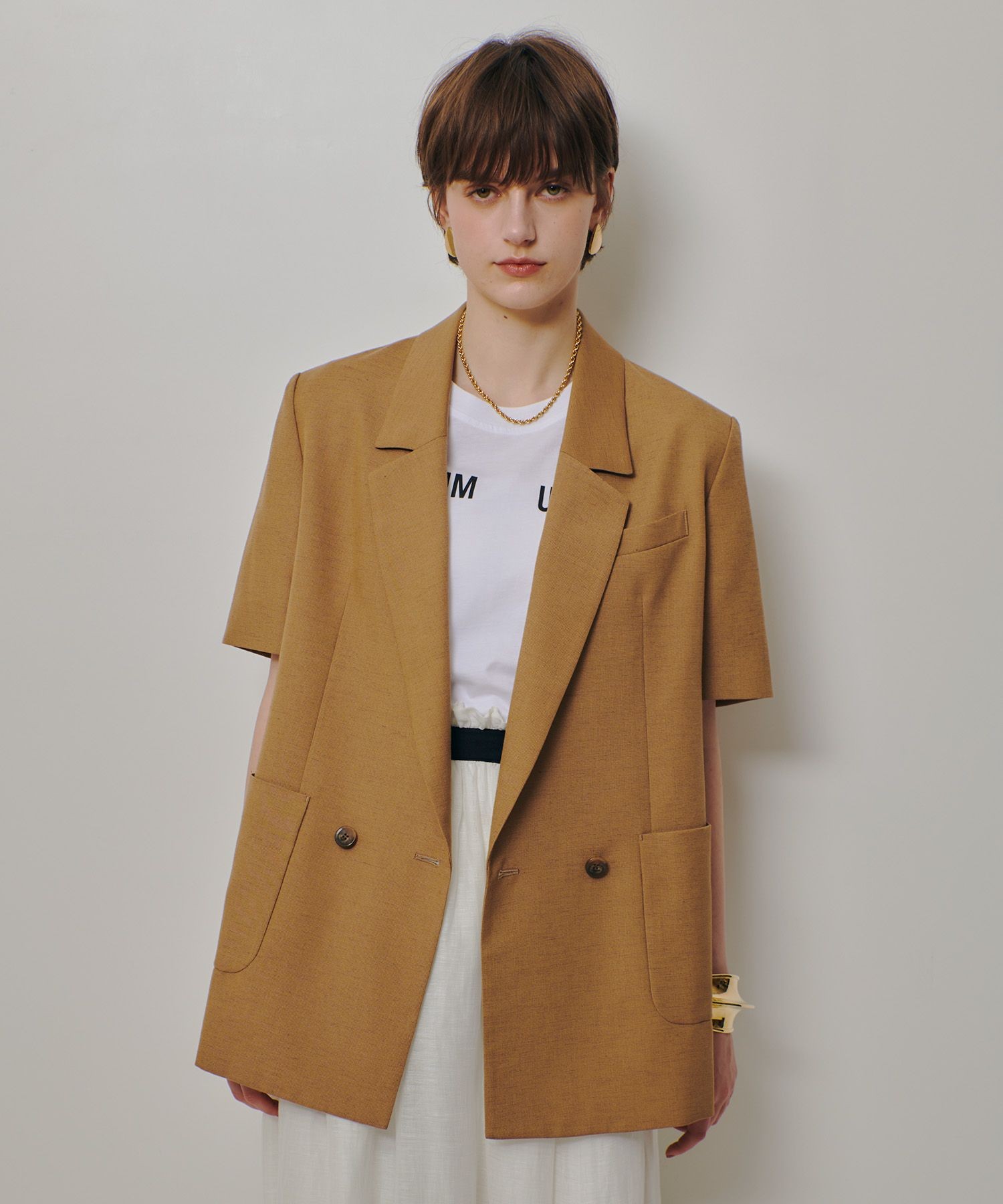 ハーフスリーブジャケット|allureville OFFICIAL SITE / ONLINE SHOP