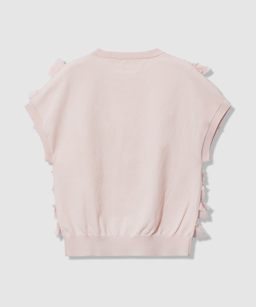 LOULOU WILLOUGHBY 【LOULOU WILLOUGHBY】ペタルパピヨンプルオーバー ピンク (41)