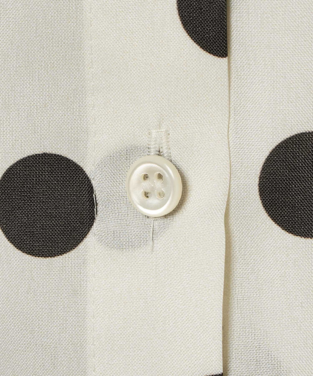 allureville ポルカドットブラウス アイボリー (04)