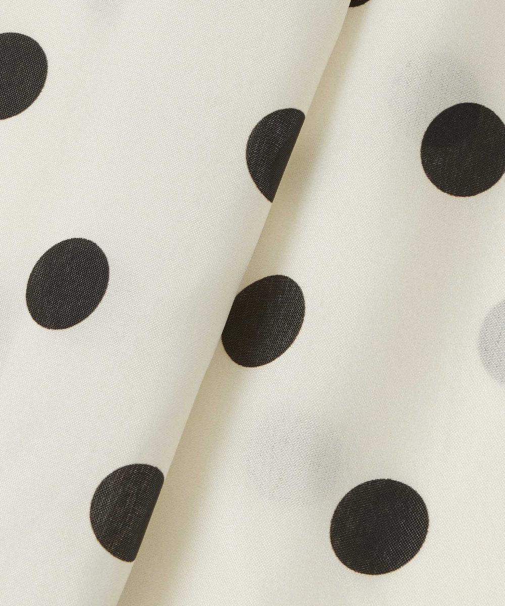 allureville ポルカドットブラウス アイボリー (04)