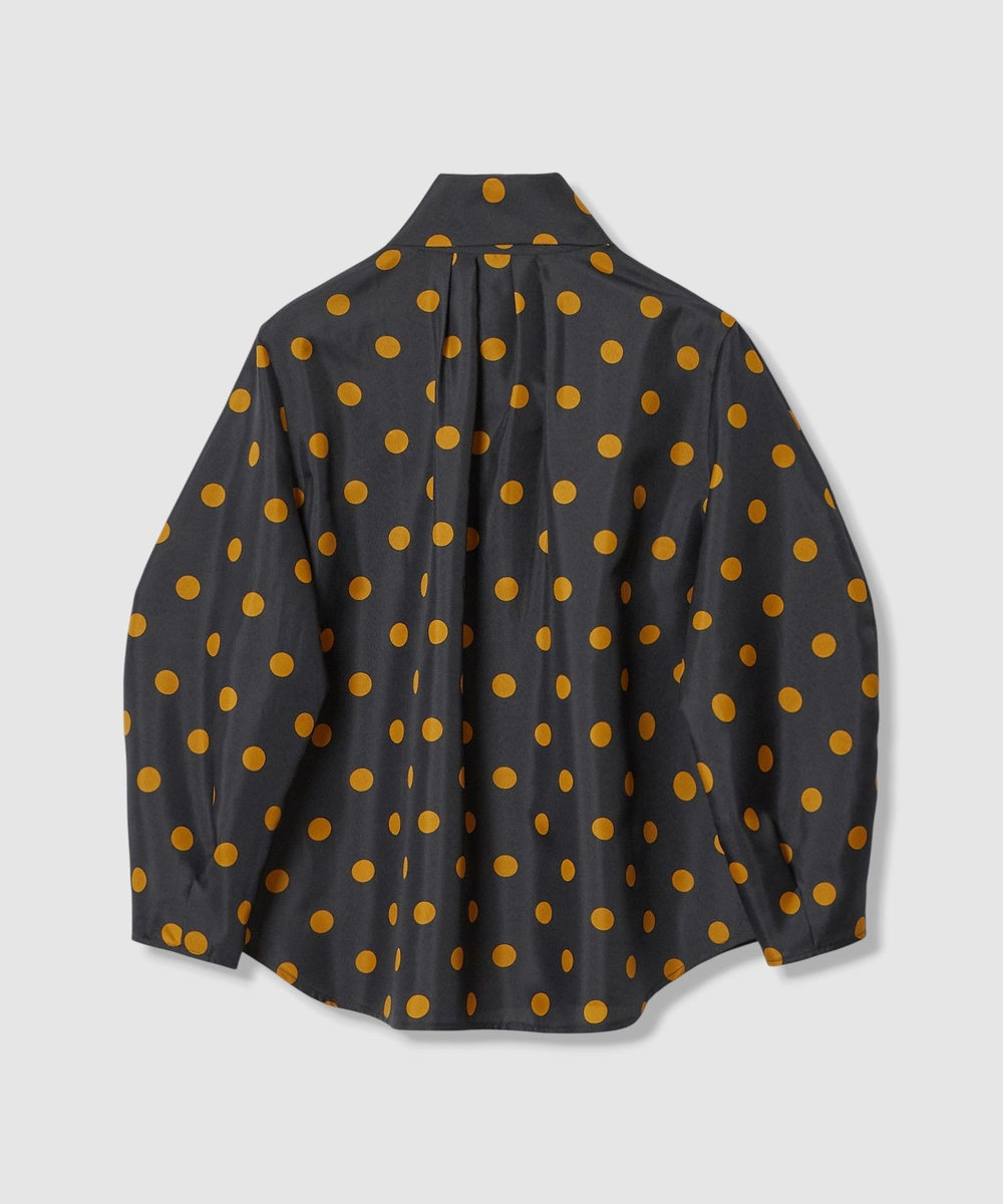 allureville ポルカドットブラウス ネイビー (65)