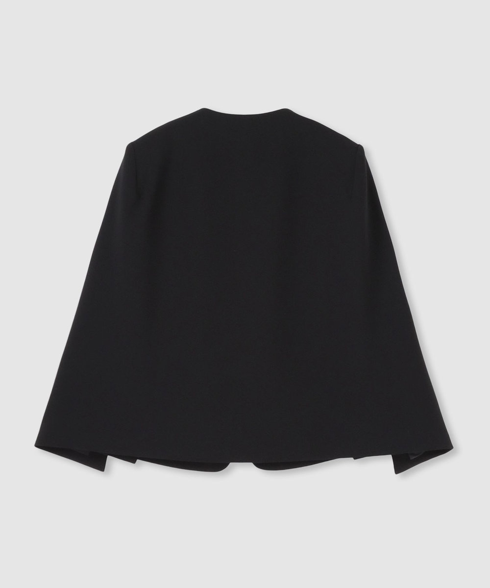 LOULOU WILLOUGHBY ◇【LOULOU WILLOUGHBY】リトルブラックケープジャケット ブラック (97)