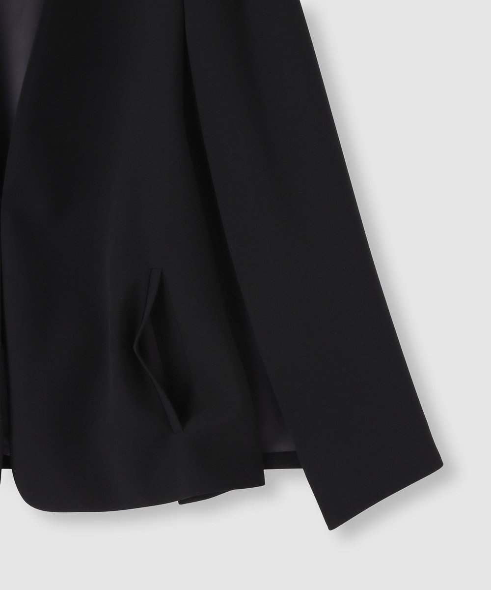 LOULOU WILLOUGHBY ◇【LOULOU WILLOUGHBY】リトルブラックケープジャケット ブラック (97)