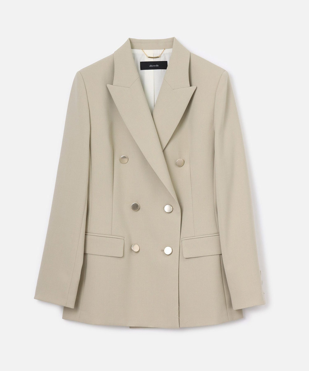 リオペルダブル6ツ釦ジャケット|allureville OFFICIAL SITE / ONLINE