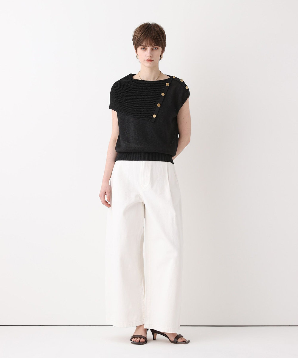 allureville ケープカラープルオーバー ネイビー (65)