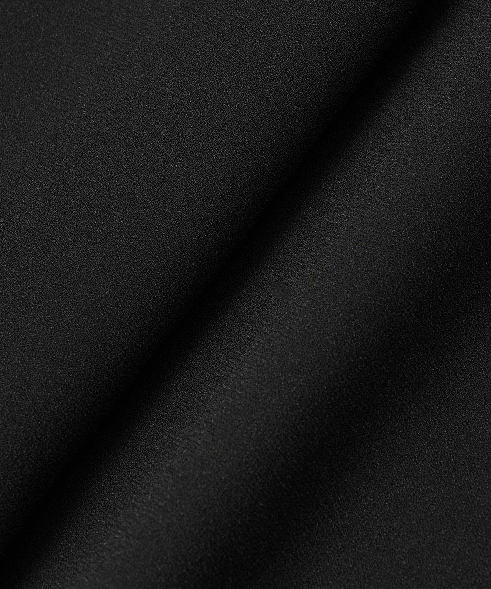 allureville リブカフスプルオーバーブラウス ブラック (95)