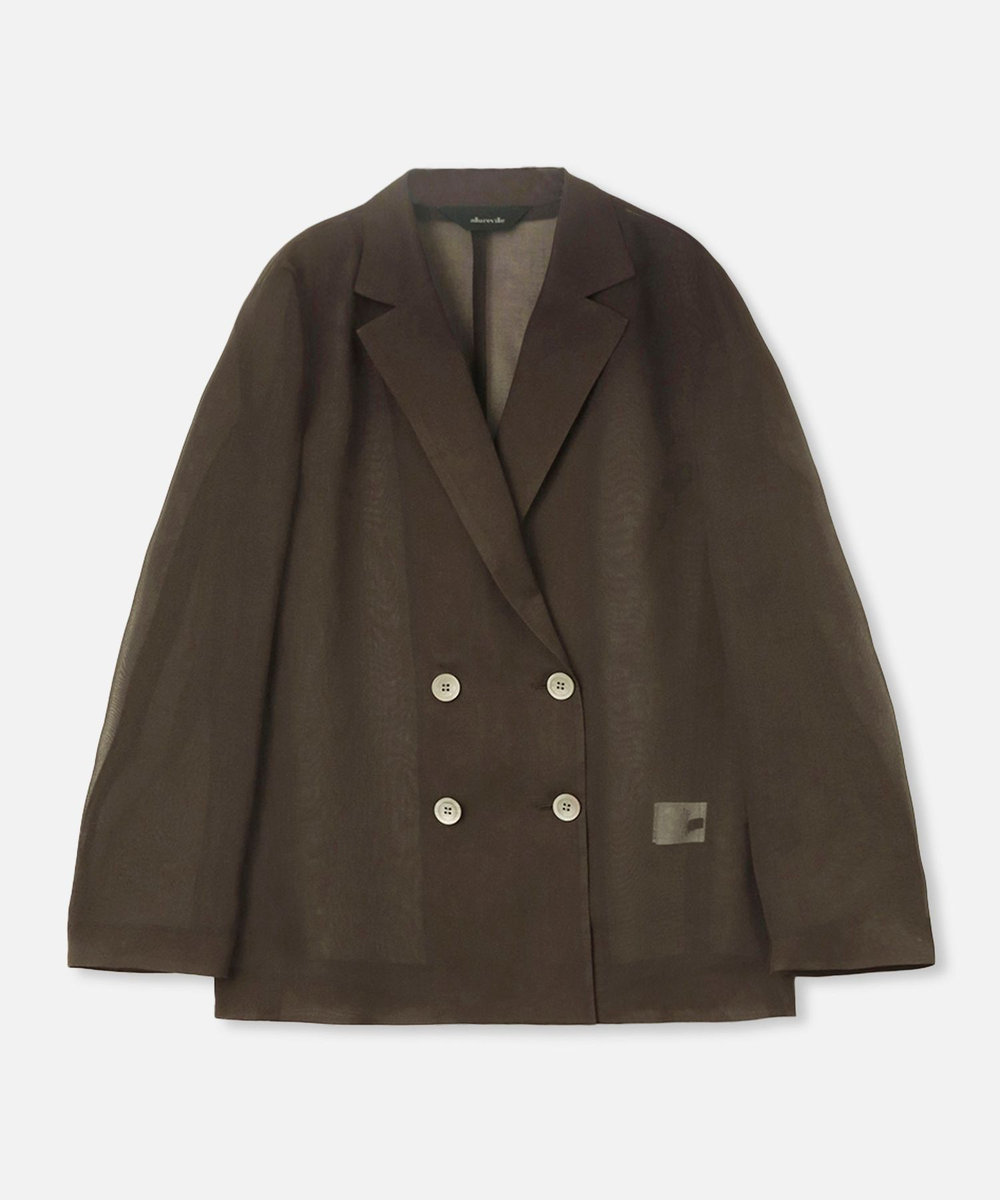 シアーオーガンジージャケット|allureville OFFICIAL SITE / ONLINE