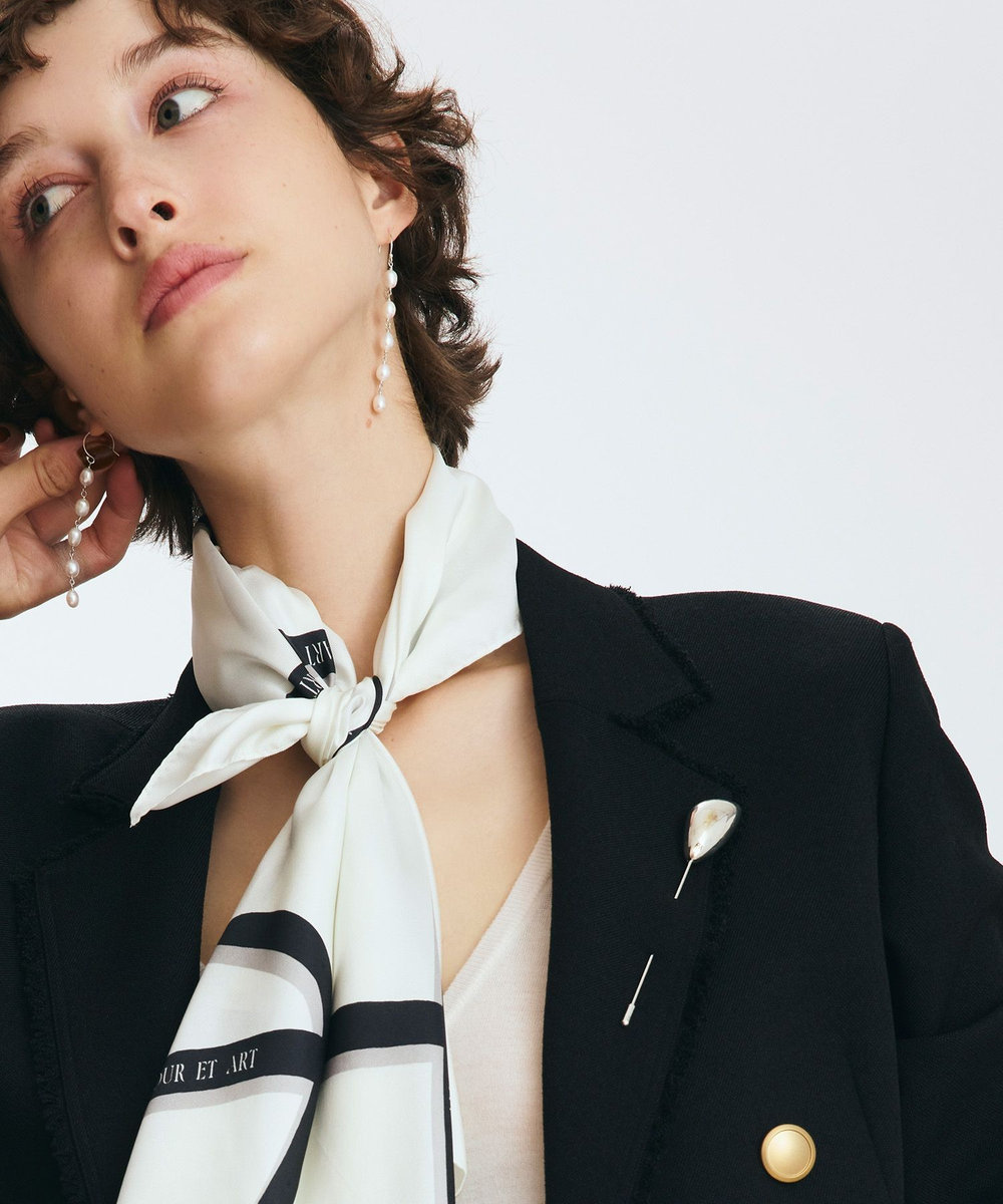 buying 【PHILIPPE AUDIBERT(フィリップオーディベール)】EMELIE BROOCH PIN シルバー (90)