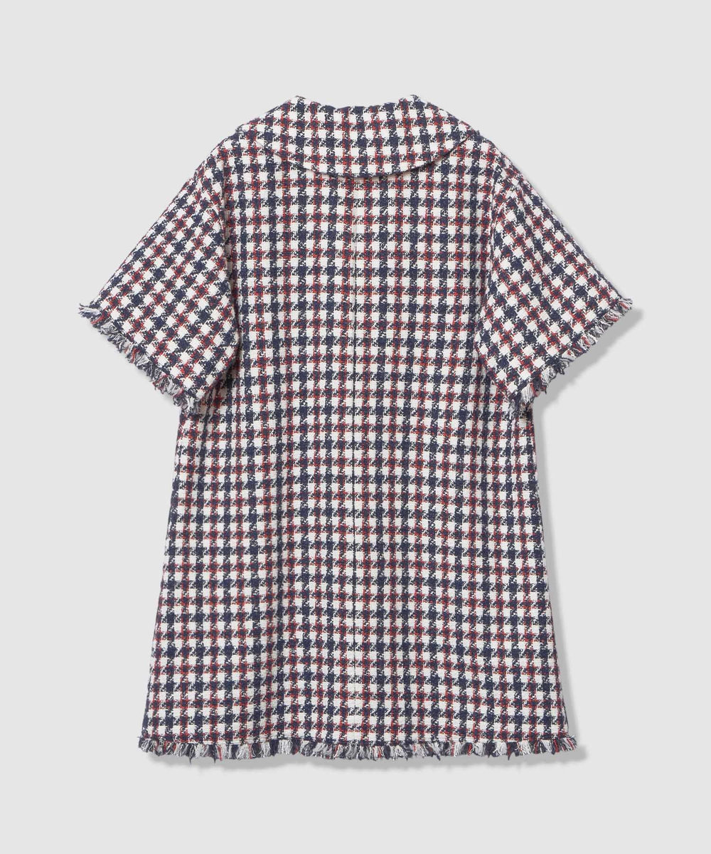 LOULOU WILLOUGHBY 【LOULOU WILLOUGHBY】トリコロールツイードワンピース マルチ (09)