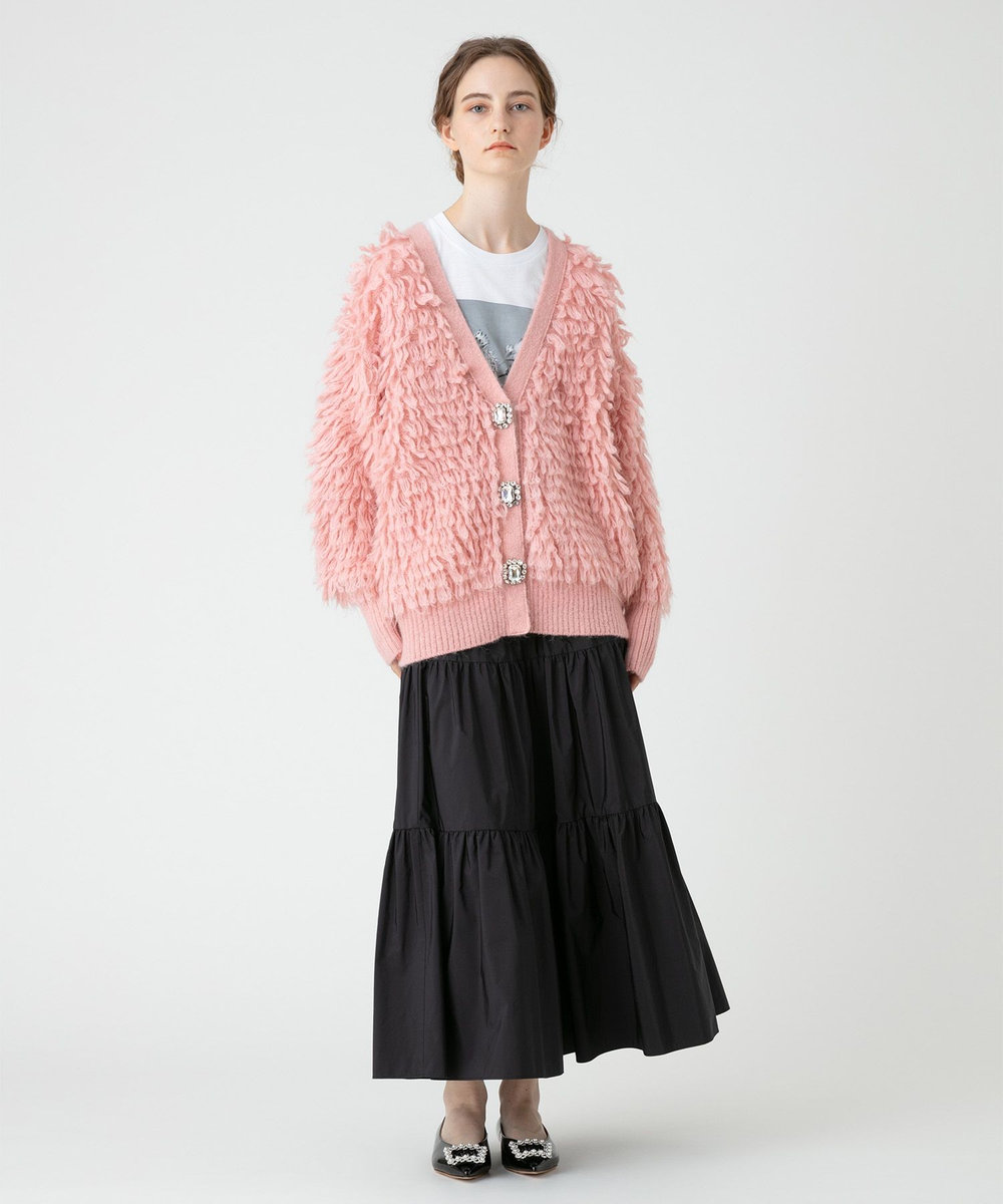 LOULOU WILLOUGHBY 【LOULOU WILLOUGHBY】トイプードルカーディガン ピンク (41)