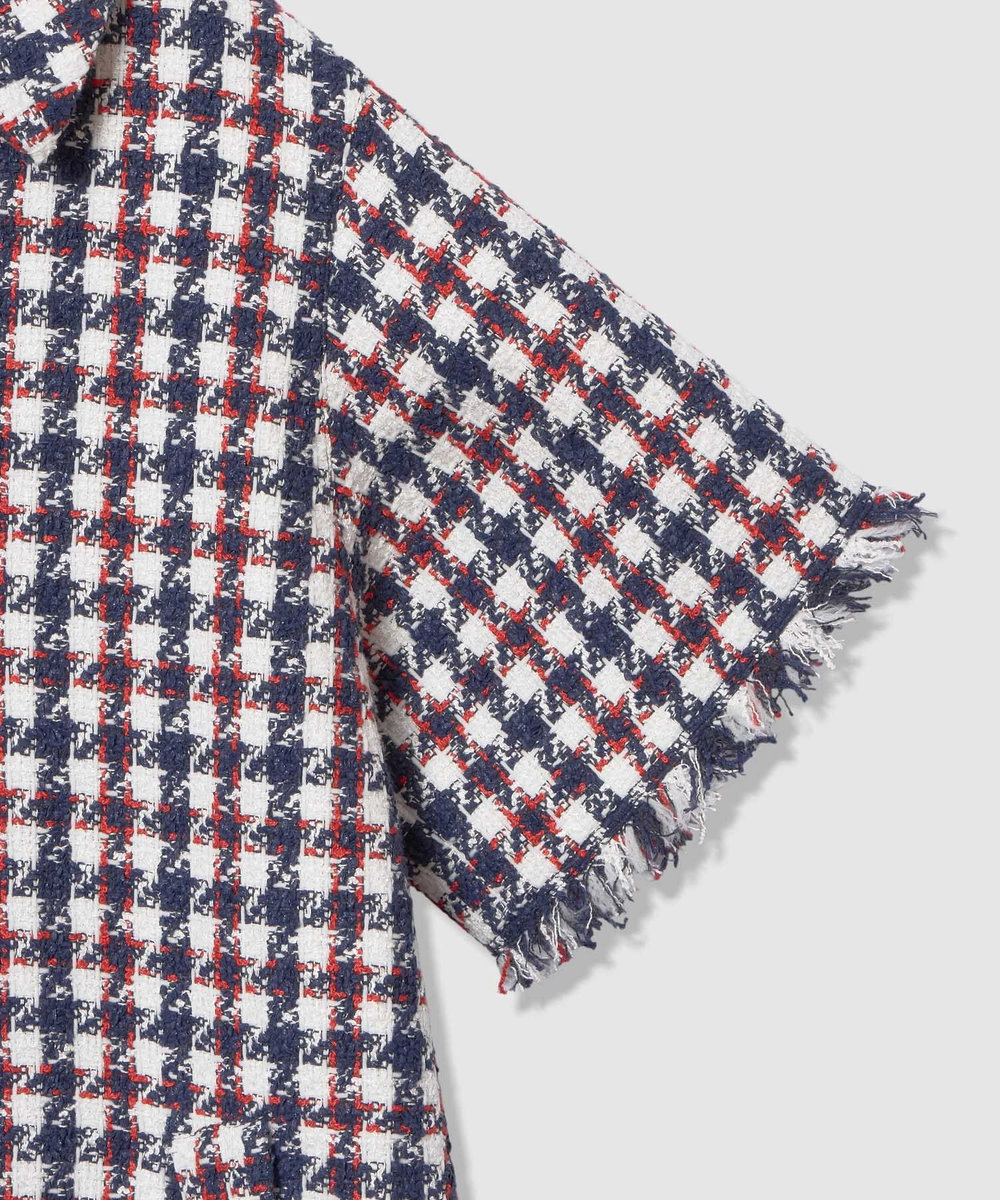 LOULOU WILLOUGHBY 【LOULOU WILLOUGHBY】トリコロールツイードワンピース マルチ (09)