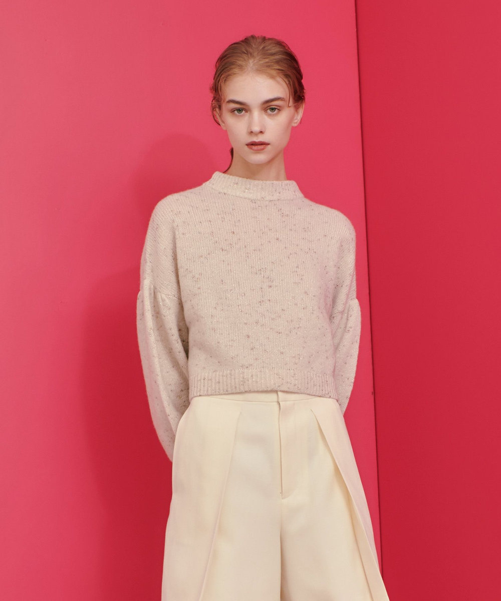 LOULOU WILLOUGHBY 【LOULOU WILLOUGHBY】LINSIEME  プルオーバー オフホワイト (02)