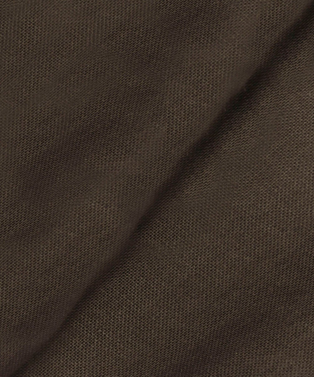 allureville シアーオーガンジージャケット ダークブラウン (82)