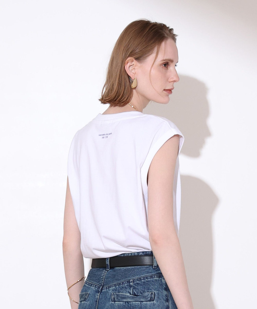 allureville ラウンドロゴフレンチスリーブ プルオーバー ブルー (61)
