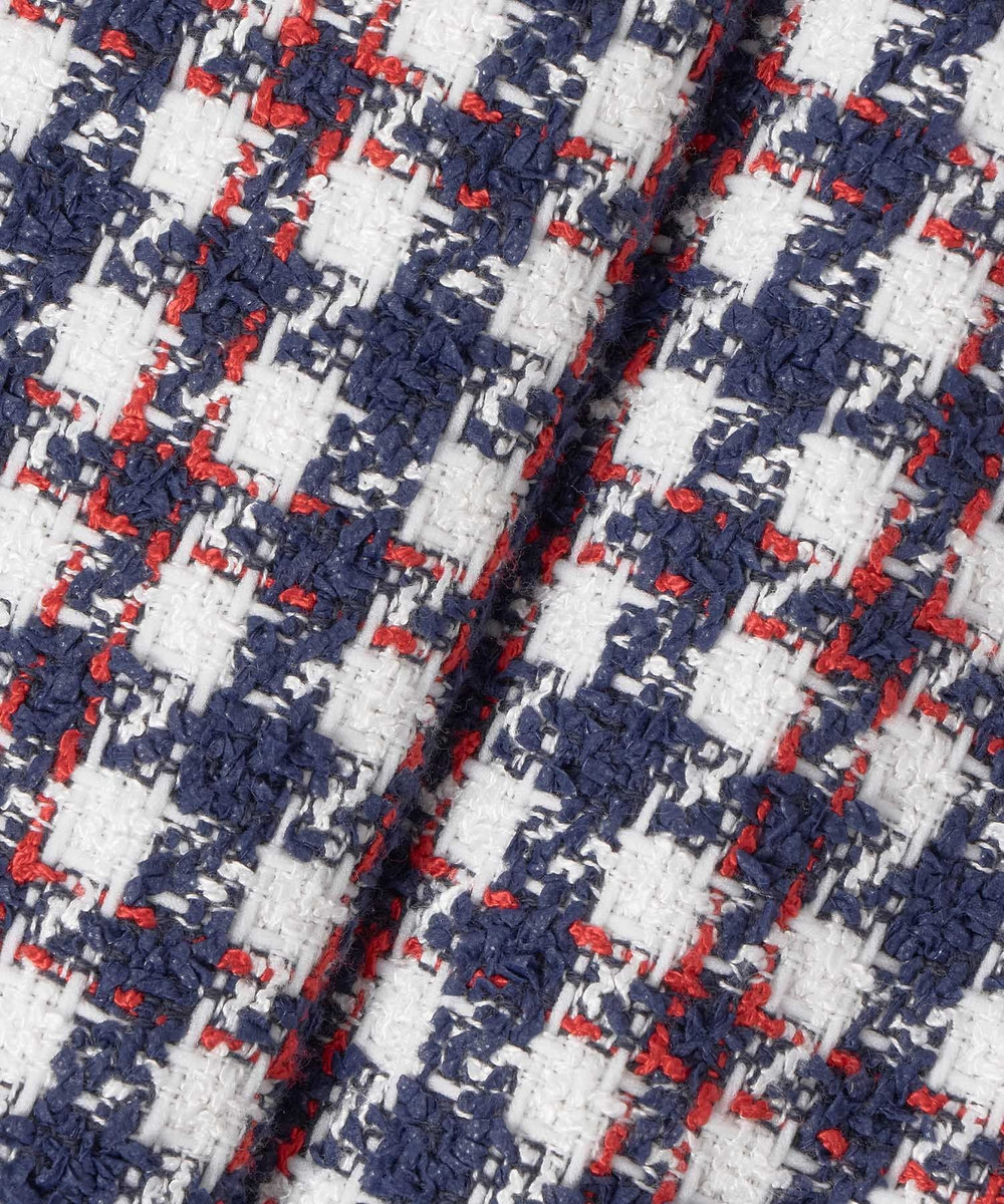 LOULOU WILLOUGHBY 【LOULOU WILLOUGHBY】トリコロールツイードワンピース マルチ (09)