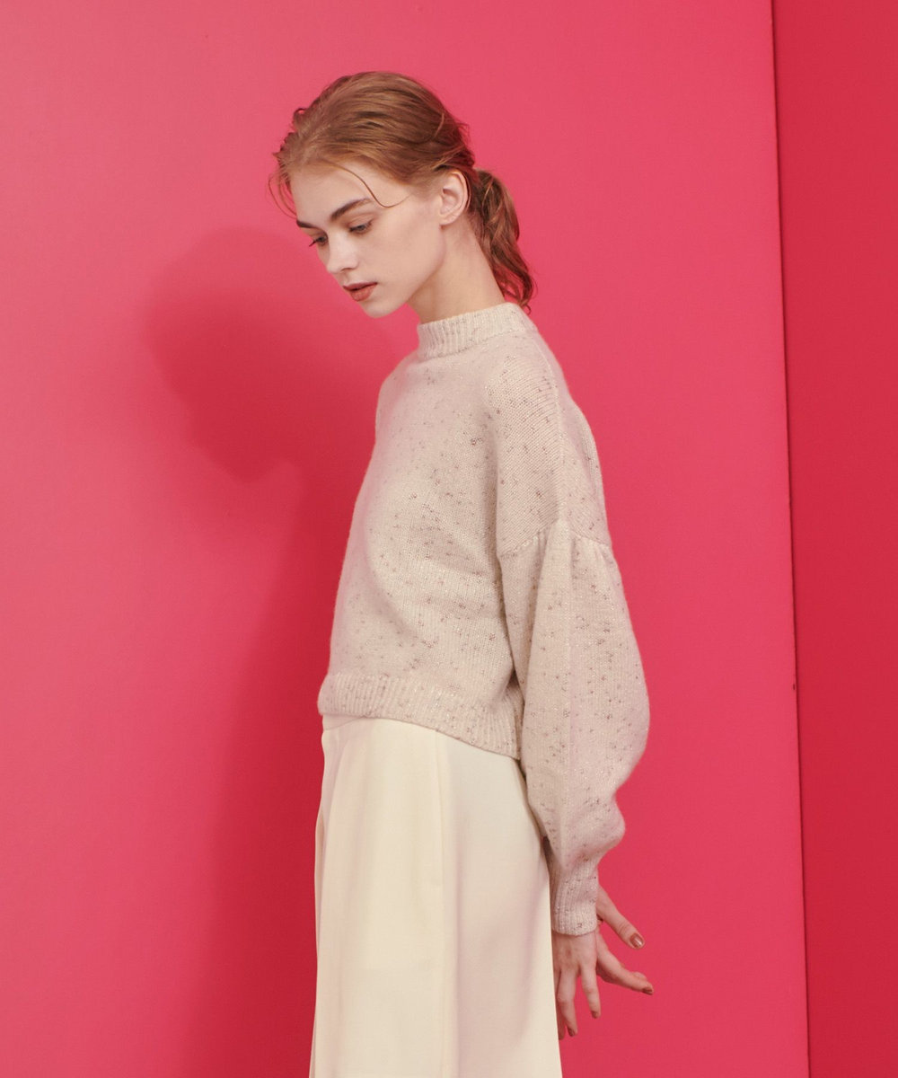 LOULOU WILLOUGHBY 【LOULOU WILLOUGHBY】LINSIEME  プルオーバー オフホワイト (02)