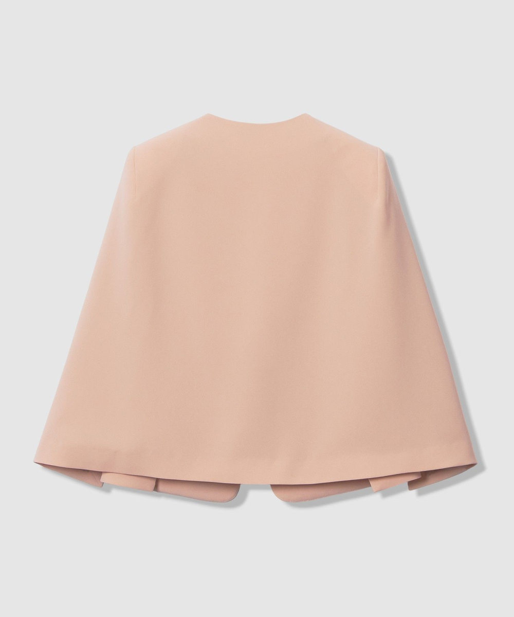 LOULOU WILLOUGHBY ◇【LOULOU WILLOUGHBY】リトルブラックケープジャケット ピンク (41)