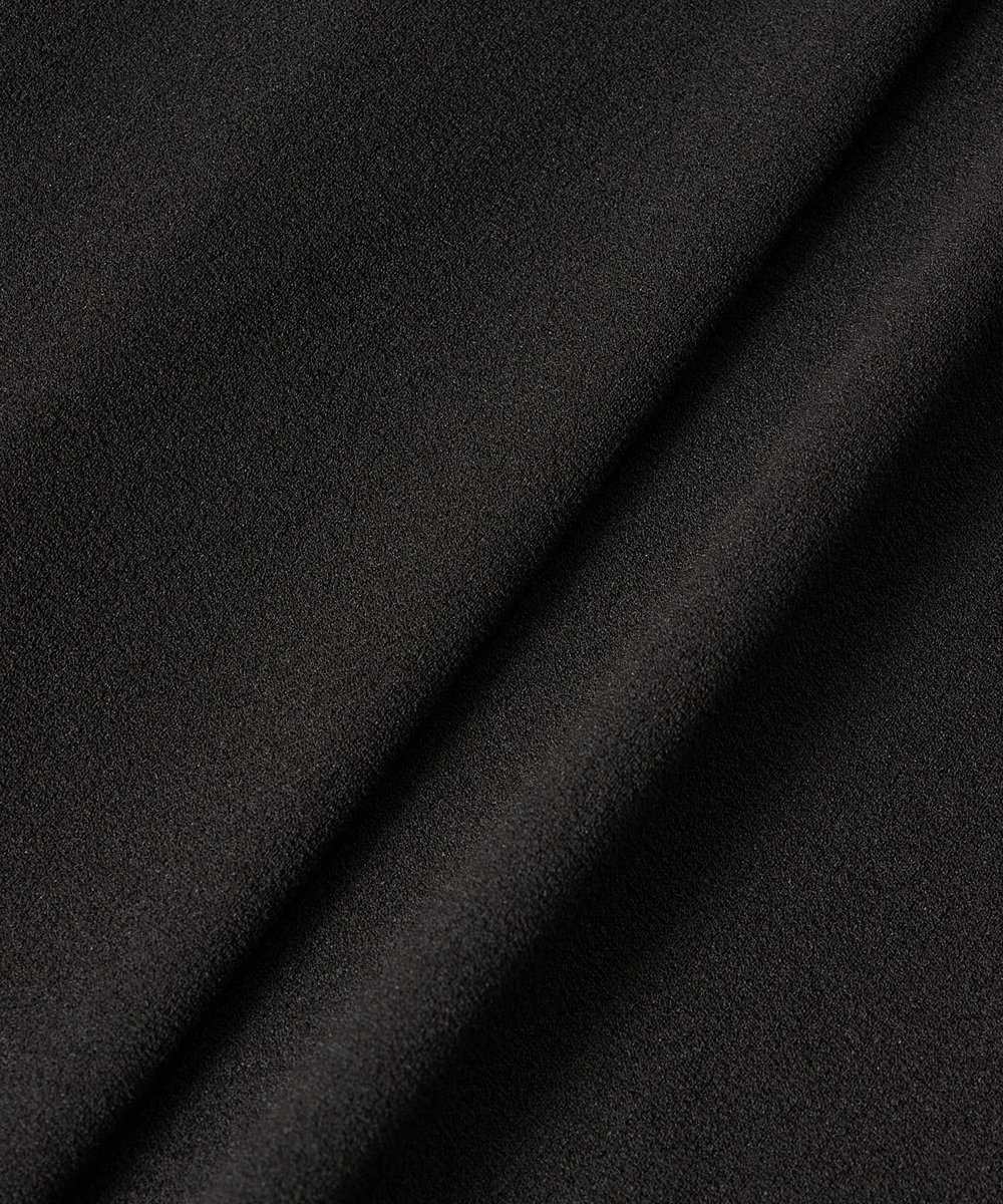 allureville シアージョーゼットフレアブラウス ブラック (95)