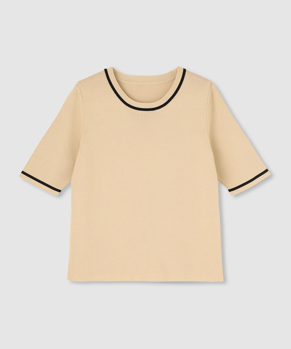 総針コンパクトクルーネックプルオーバー|allureville OFFICIAL SITE