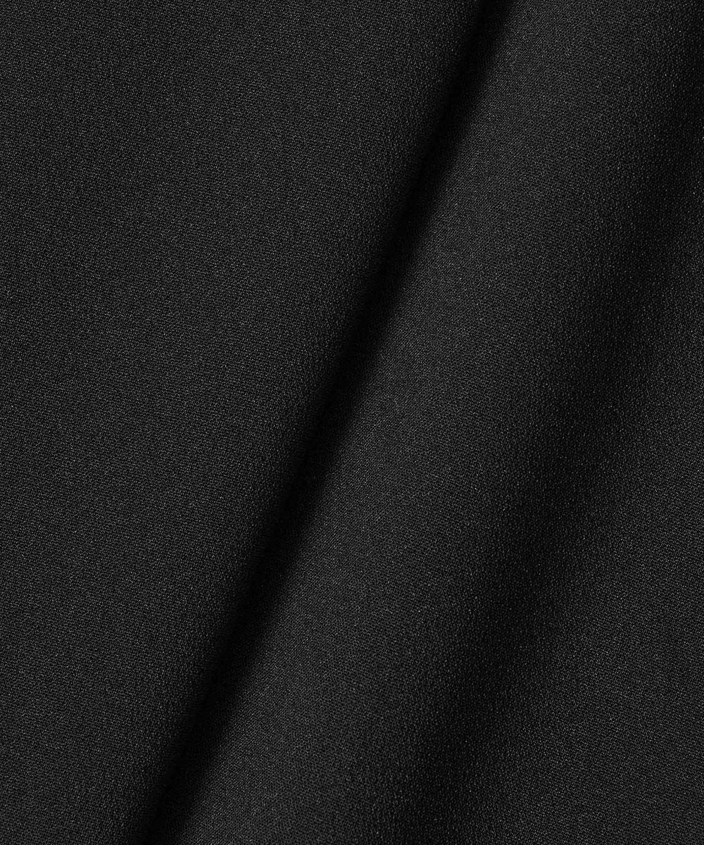 LOULOU WILLOUGHBY 【LOULOU WILLOUGHBY】ダブルクロスノーカラージャケット ブラック (95)