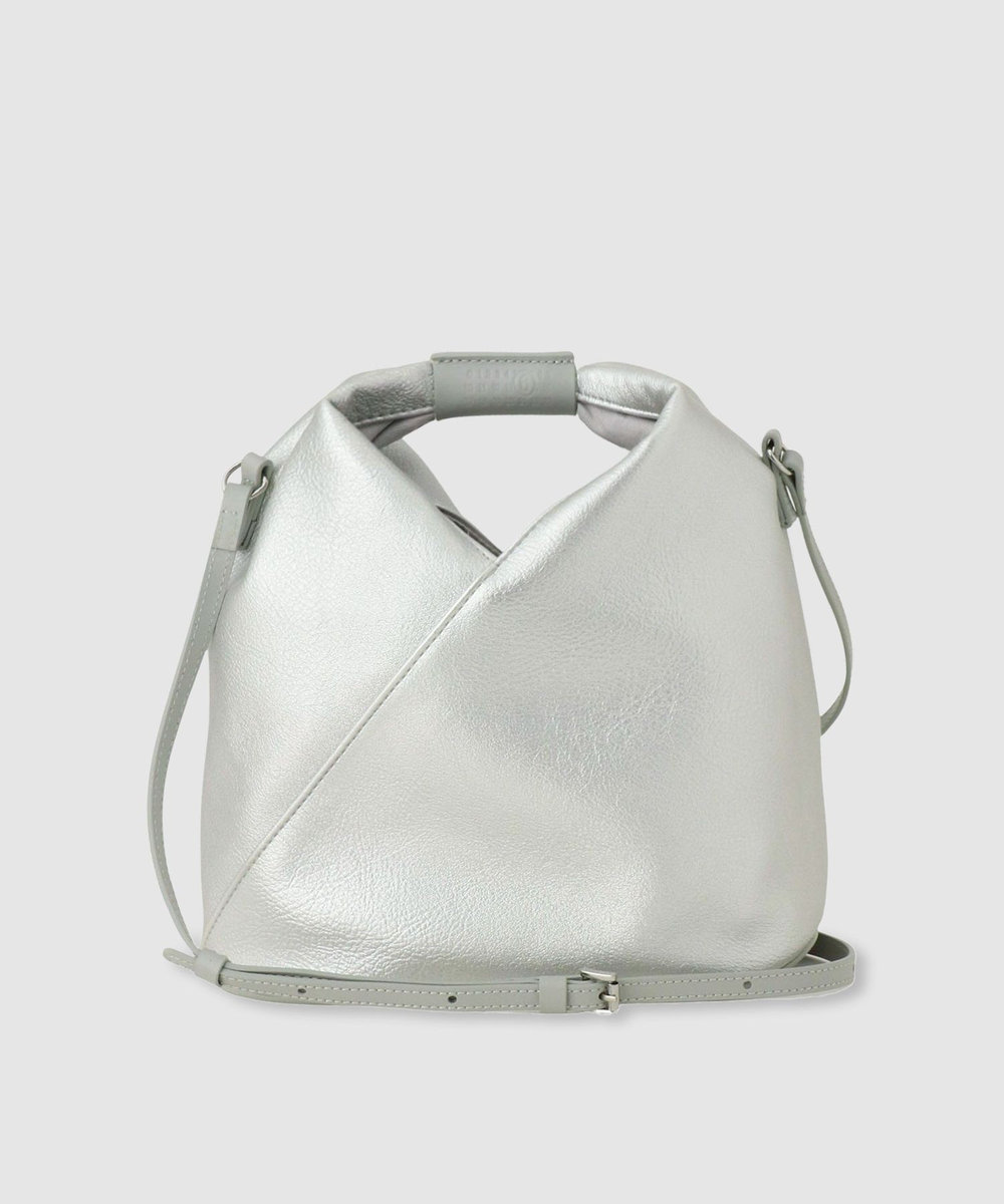 buying 【MM6 Maison Margiela(エムエム6 メゾン マルジェラ)】JAPANESE CROSSBODY ショルダーバッグ シルバー (90)