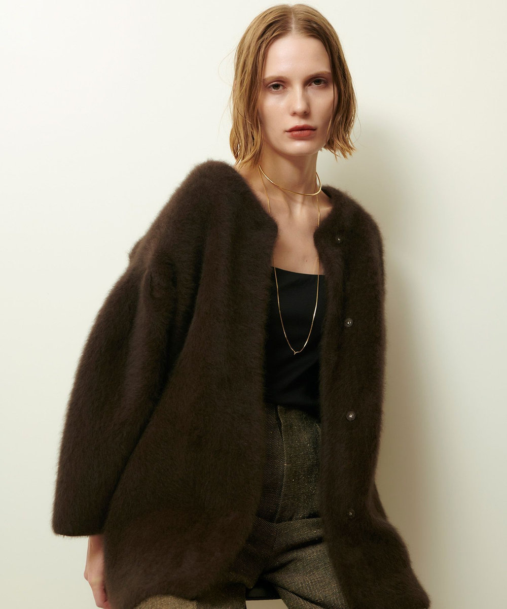 ネイビー　BEARDSLEY ニットコーディガン ネイビー BEARDSLEY ニットコーディガン ネイビー BEARDSLEY ニット