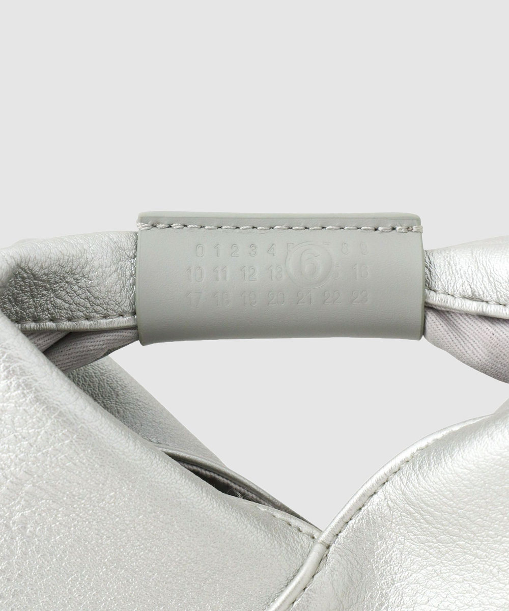 buying 【MM6 Maison Margiela(エムエム6 メゾン マルジェラ)】JAPANESE CROSSBODY ショルダーバッグ シルバー (90)